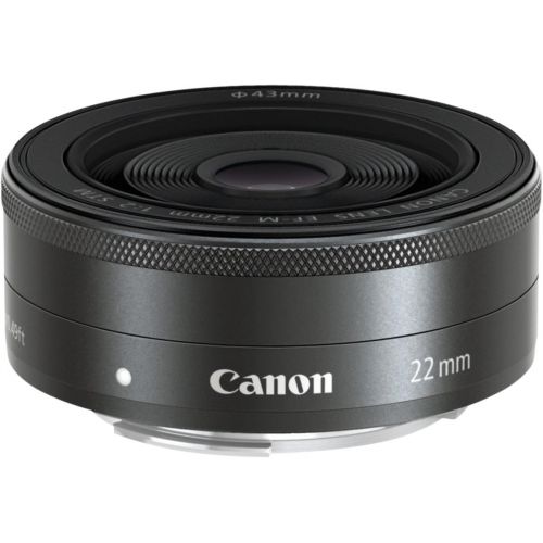 캐논 [아마존베스트]Canon EF-M 22mm 1:2 STM Pancake Lens 43 mm Filter Thread Black