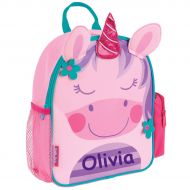 Stephen Joseph Personalized Little Girls Mini Sidekick Unicorn Backpack With Name