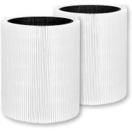 2 Pack 311 Filters Replacement, Compatible with Blueair Blue Pure 311 Auto Air Purifier，2 in 1 HEPASilent and Activated Carbon Filter