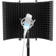 [아마존베스트]Neewer Professional Studio Recording Microphone Isolation Shield. High Density Absorbent Foam is Used to Filter Vocal. Compatible with Blue Yeti and Any Condenser Microphone Record