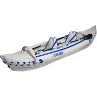 Sea Eagle 2 Person Inflatable Sport Kayak Canoe Boat with Pump and Oars
