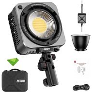 Zhiyun Molus G200 200W LED Video Light, Bi-Color 2700-6500K, CRI≥95 TLCI≥97 APP Control Bowens Mount Lights for Studio Video, YouTube, Vlog, Live Stream, Filming, etc