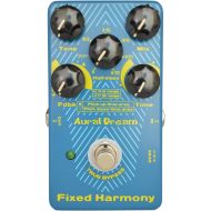 Aural Dream Fixed Harmony Digital Guitar Pedal with double sound Harmony effect and Shifting semitones or Octaves effects,True Bypass