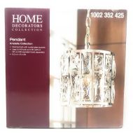 Home Decorator Collection Pendant Chandelier Chrome Finish Kristella Collection Crystal Glass Accents