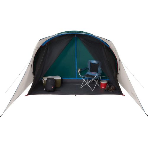 콜맨 Coleman Cabin Camping Tent with Weatherproof Screen Room