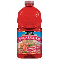 Langers 100% Juice with Vitamin C, Apple Cranberry, 64 Ounce (Pack of 8)