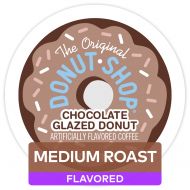 The Original Donut Shop Single Serve K Cup Pod Flavored Coffee, Chocolate Glazed Donut, 72Count