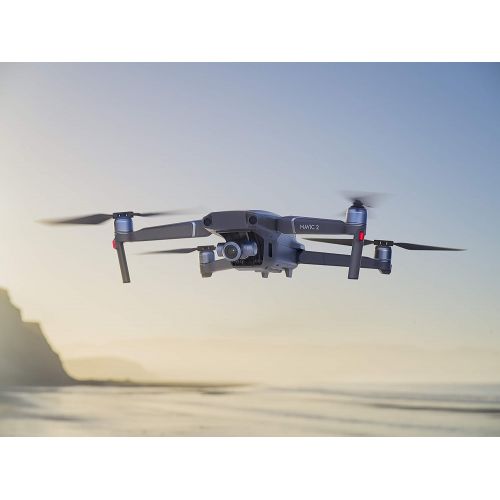 디제이아이 DJI Mavic 2 Zoom - Drone Quadcopter UAV with Smart Controller Optical Zoom Camera 3-Axis Gimbal 4K Video UAV 12MP 1/2.3 CMOS Sensor, up to 48mph, Gray