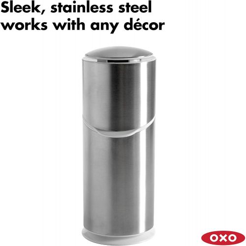 옥소 OXO 1286600 Good Grips Stainless Steel Toothbrush Organizer