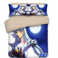 Sport Do Duvet Cover Set Japanses Anime Printed, for Boys Girls with Zipper Closure and Corner Ties, Queen Size