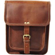 [아마존베스트]Satchel and Fable Leather I Pad Messenger Tablet Cross Body Shoulder Bag 11 Inch