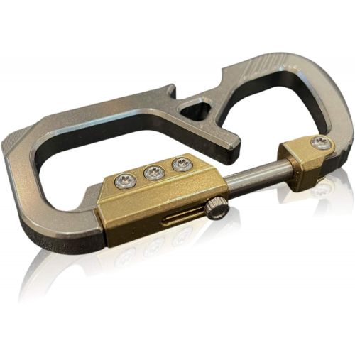  Valtcan Titanium Bolt Carabiner Key Chain Holder CyberCarabiner