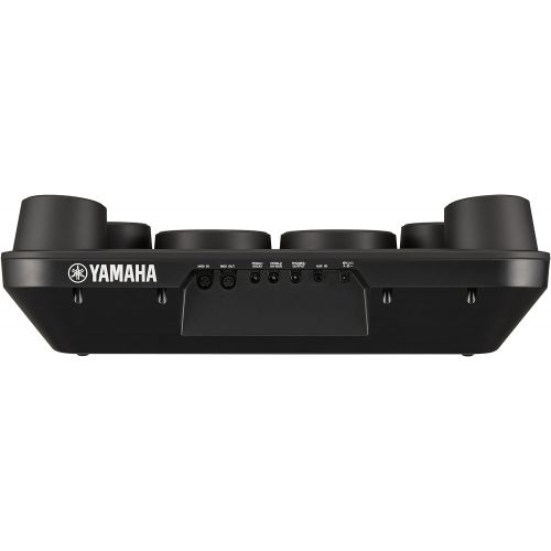 야마하 [아마존베스트]Yamaha DD-75 Black Drum Set - Portable E-Drums with 8 Touch Dynamic Drum Pads - Drum Kit with Volume Control & Headphone Jack