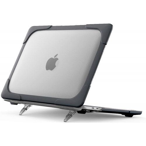  [아마존베스트]ProCase MacBook Pro 13 Inch Case 2020 M1 A2338/ A2289/ A2251, Heavy Duty Slim Hard Shell Dual Layer Protective Cover with Fold Kickstand for MacBook Pro New 13-inch Retina with Tou
