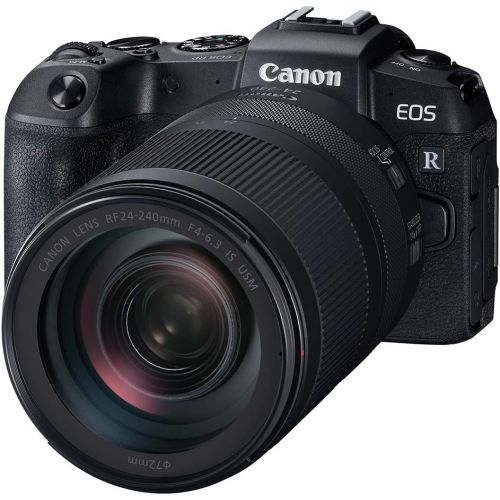 캐논 [아마존베스트]Canon EOS RP Full-frame Mirrorless Interchangeable Lens Camera + RF 24-240mm F4-6.3 IS USM Lens Kit, Black, Model Number: 3380C032