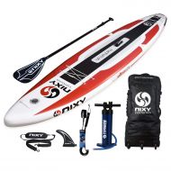 Onyx NIXY Manhattan SUP Inflatable Stand Up Paddle Board. Touring iSUP built with Dual Layer Fusion Dropstitch. All Accessories included Paddle, Leash, Pump, Should Strap, Carry Bag | 1
