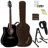Takamine EF341SC LH-KIT-2 Left-Handed Solid Cedar Acoustic-Electric Guitar
