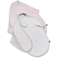 Nested Bean Swaddle 2 Pack -Classic Zen Swaddle - Weighted Baby Swaddle Blanket Mimics Touch. 2 in 1 Size...