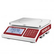 American Fristaden Lab Industrial Counting Scale, Count and Weight Small Parts and Coins in Seconds, 15kg Capacity and 0.5g Accuracy, Gram Scale with 1YR Warranty