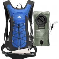 SDOM Hydration Backpack with 2L Leak-Proof Water Bladder, Water Backpack for Short Day Hikes, Day Trips and Cycling