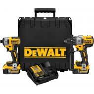 DEWALT 20V MAX XR Cordless Drill Combo Kit, Brushless, 5.0-Ah, 2-Tool (DCK299P2)