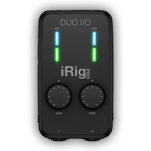  [아마존베스트]IK MUltimedia iRig Pro Duo I/O Universal Dual Channel Audio MIDI Interface for iPhone, iPad, Android and MAC/PC