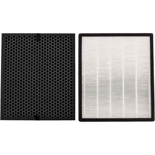  LifeSupplyUSA (3-Pack) True HEPA Filters & Activated Carbon Filters Compatible with Levoit Air Purifier LV-PUR131, LV-PUR131-RF
