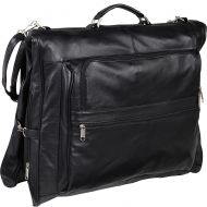 Amerileather Leather Three-Suit Garment Bag,Brown,US