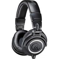 [아마존베스트]Audio-Technica ATH-M50x Professional Studio Monitor Headphones, Black, Professional Grade, Critically Acclaimed, With Detachable Cable
