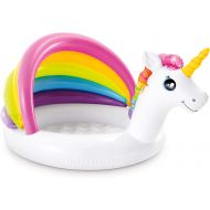 Intex Unicorn Baby Pool, 50in x 40in x 27in, for Ages 1-3