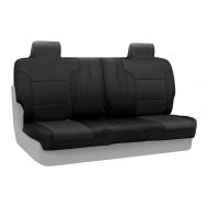 Coverking Custom Fit Front Split Bench Seat Cover for Select Ford F-150 Models - Spacermesh (Black)