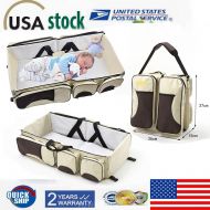 2013Newestseller Portable Nursery Beds,3 in 1 Multi-Pockets Folding Baby Bag Newborn Carrier Infant Bassinet Baby...