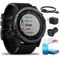 Garmin Descent Mk1 Dive Watch (Gray Sapphire/Black) with USB Adapters and More