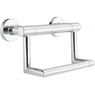 Delta Faucet 41550 Contemporary Pivoting Tissue Holder / Assist Bar, Polished Chrome