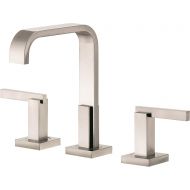 Danze D304644BN Sirius Widespread Bathroom Faucet with Metal Touch-Down Drain, Brushed Nickel
