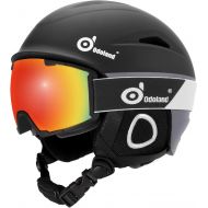 [아마존베스트]Odoland Ski Helmet, Snowboard Helmet with Ski Goggles, Shockproof, Windproof, Safety Snow Sports Helmet and Protective Glasses for Men Women and Youth