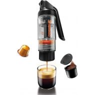 SIMPOSH Simpresso Portable Espresso Maker | Compact Travel Coffee Maker Compatible with Nespresso Pods & Espresso Ground Coffee | Manually Operated | Premium Travel Package with All Access