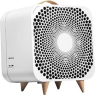 BLUEAIR Pure Fan Auto, 3-Speed HEPASilent Room Fan, Cools + Cleans, Removes Allergens Dust Pollen for Floor Table Desk and Bedrooms, White, Medium