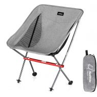 Naturehike Ultralight Portable Folding Low Back Camping Chair Heavy Duty 330lbs Capacity, Compact for Outdoor Camp,Fishing,Backpacking,Beach,Hiking,Music Festival, Travel캠핑 의자