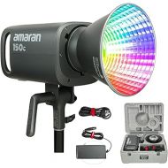 Aputure Amaran 150c COB Video Light,RGBWW 150W,2,500K to 7,500K CCT with G/M Adjustment,15,610 lux @ 1m with Hyper Reflector,APP Control