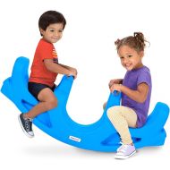 Simplay3 Rock and Roll Teeter Totter Seesaw - Rocking Fun for Two Toddlers or Kids - Sapphire, Made in USA