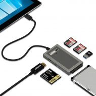 LINKUP Surface Go USB C Premium Docking Station - HDMI 4K, USB 3.0, Gigabit Ethernet - Port Expansion Adapter Dock - Compatible with Microsoft Surface Go