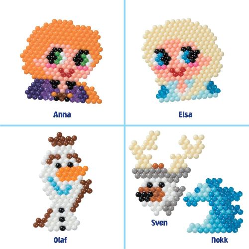  Aquabeads Disney Frozen 2 Playset, Kids Crafts, Beads, Arts and Crafts, Complete Activity Kit for 4+