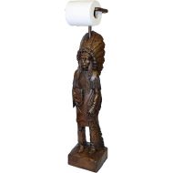 Hickory Manor House Cigar Store Indian TP Holder/Walnut