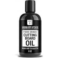 Coconut Cutting Board Oil - NO Mineral Oil - Food Safe Wood Seasoning for Kitchen Countertops, Cutting Boards, and Butcher Blocks - Made in USA