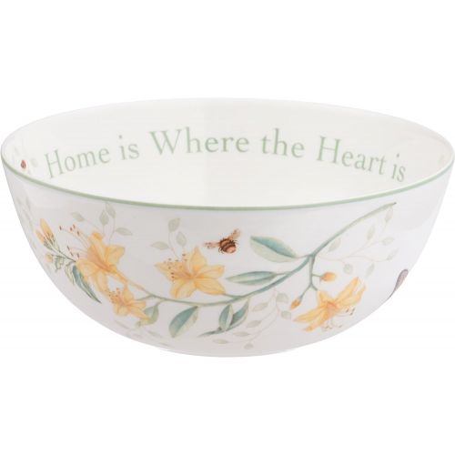 레녹스 Lenox Butterfly Meadow Home Is Where The Heart Is Serving Bowl