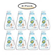 All Pack of 8 - all Liquid Fabric Softener for Sensitive Skin, Free Clear, 48 Fluid Ounces, 60 Loads