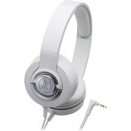 Audio Technica Solid Bass ATH-WS33X Closed-back Dynamic Headphones, White