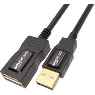 [아마존베스트]AmazonBasics USB 2.0 Extension Cable - A-Male to A-Female Adapter Cord - 3.3 Feet (1 Meters)