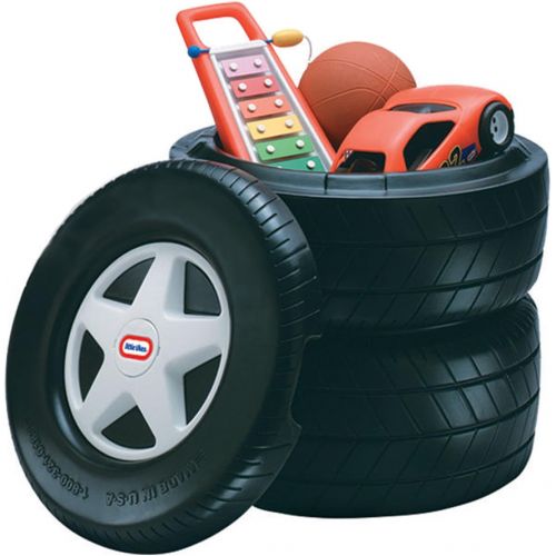  [아마존베스트]Little Tikes Classic Racing Tire Toy Chest